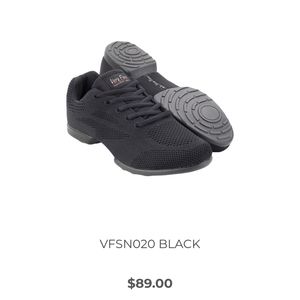 Dance sneakers, like new condition